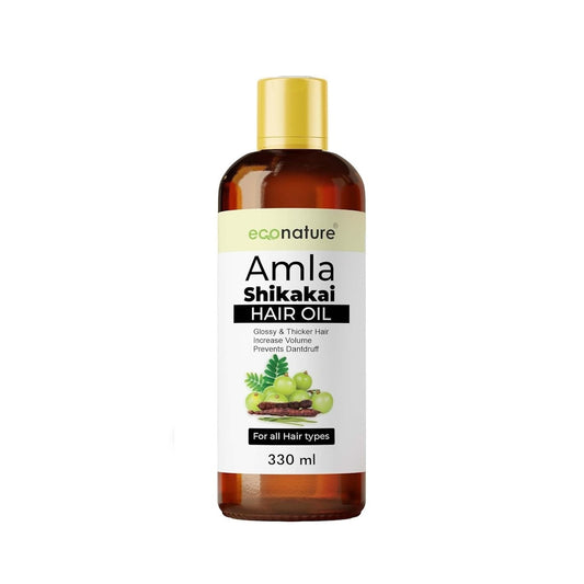 Amla Shikakai Econature Hair Oil  Weightless Hair Oil  Revitalizing